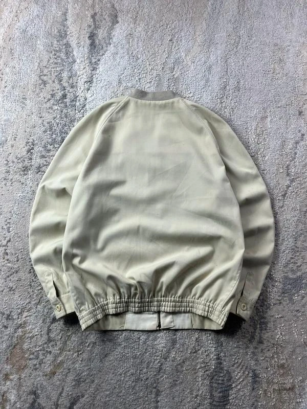Chaqueta vintage de los 90 de Fred Perry Harrington Bege con cremallera, talla L – photo 14